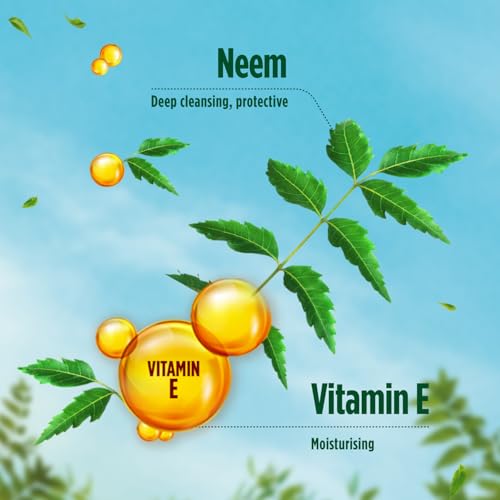 Margo Neem Soap with 1000 Neem Leaves - 8 Pack, 125g Each Natural Skin Care