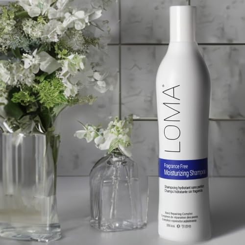 Fragrance Free Moisturizing Shampoo - Restores Hydration for All Hair Types 12oz