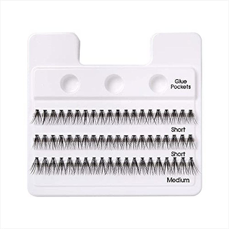 KISS Lash Couture Faux Mink Venus Lash Extensions, 60 Clusters + KISS Falscara Rosewater Lash Remover, Net Wt. 50 ml