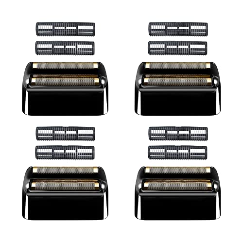 Black Replacement Foil and Cutters for BaBylissPRO FXFS2 Shaver - Hypoallergenic