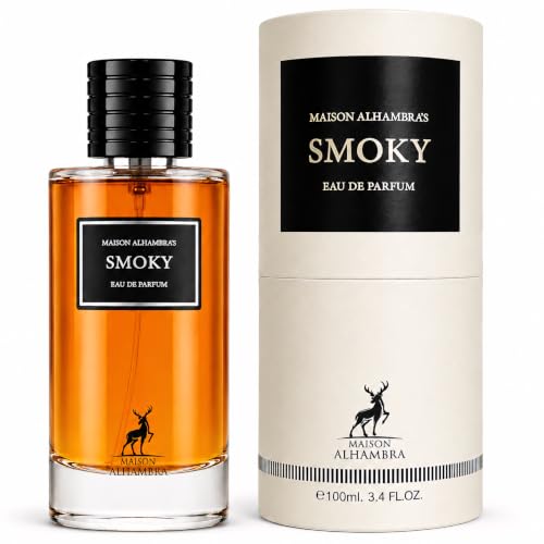 Unisex Smoky Eau de Parfum Spray - Long-Lasting Woody Fragrance 3.4 Oz