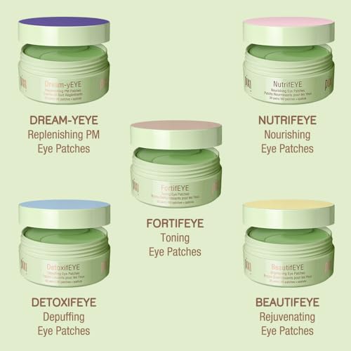 Hydrogel Under Eye Patches with Ceramides and Vitamins - Calming & Hydrating, 60 Patches