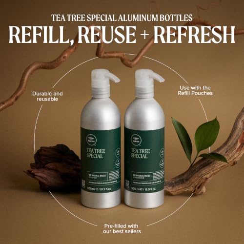 Tea Tree Special Shampoo 16.9 Fl Oz Deep Cleanses Oily Hair & Refreshes Scalp