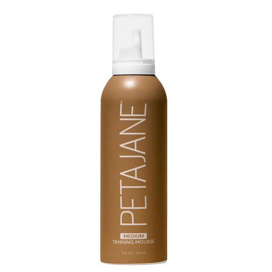 Medium Tanning Mousse 7oz - Sunless Self-Tanner for a Natural, Streak-Free, Organically Derived, Lightweight & Fast Absorbing, Non-Sticky, For All Skin Types, Vegan & Cruelty-Free