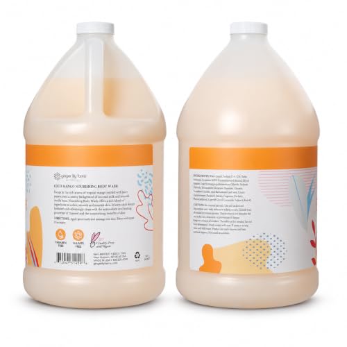 Ginger Lily Farms Botanicals Nourishing Body Wash Refill Coco Mango 128 Fl Oz