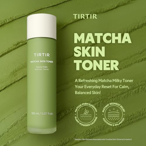 Hydrating Matcha PDRN Skin Toner for Sensitive Skin - Soothing Facial Toner, 5.07 Fl Oz