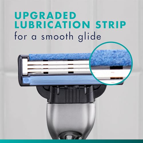 Gillette Mach3 Razor Refills for Men - Pack of 10 Blades, 15 Shaves Each