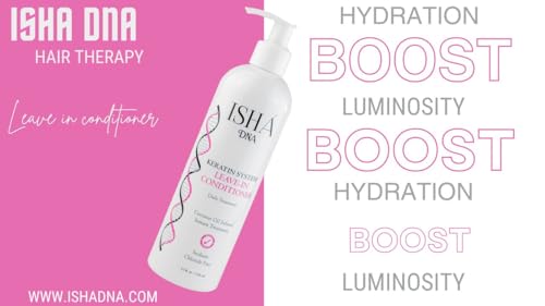 Keratin Leave-In Conditioner with Coconut & Argan Oil - Sulfate-Free Daily Hair Treatment - 32 Fl Oz - Variation of THIS listing