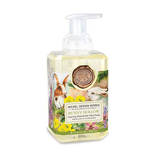 Michel Design Works Bunny Hollow Foaming Hand Soap - Gentle Bathroom Hand Wash