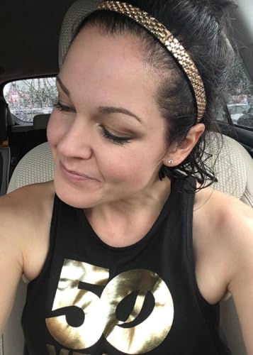 Non-Slip Velvet-Lined Jeweled Headband for Women & Girls - Bling Accessory