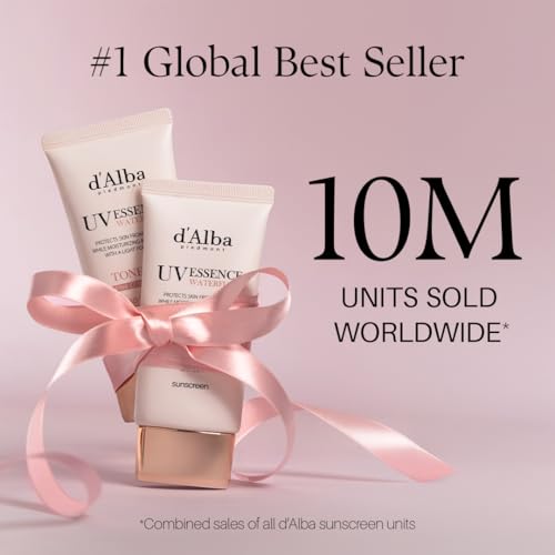 d'alba Piedmont White Truffle Spray Serum & Waterfull Tone-Up Sunscreen BROAD SPECTRUM SPF 50+, Double Serum & Cream