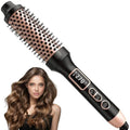 2-in-1 Thermal Curling Brush and Iron - 1.5 Inch Hot Round Styling Tool