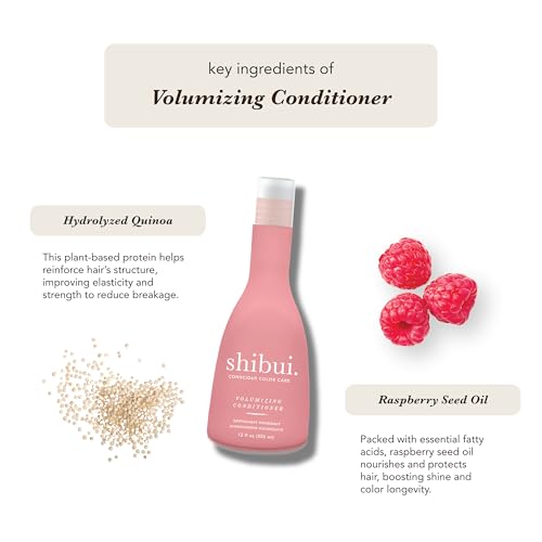 Volumizing Conditioner with Raspberry Seed Oil & Quinoa - 12 Fl Oz