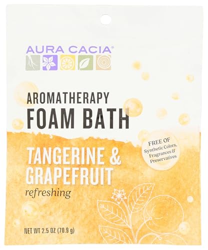 Foam Bath Tangerine Grapefruit - 2.5 oz Natural Botanical Body Wash