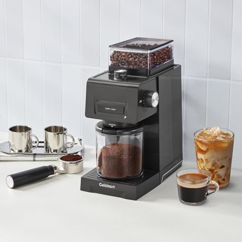 Coffee & Espresso Conical Burr Grinder with 35 Settings, 8oz Hopper
