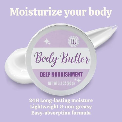 BODY & EARTH Self Care Gifts for Women, Birthday Gifts 6pcs Gift Basket, Spa Bath Sets for Women, Mothers Gifts for Mom