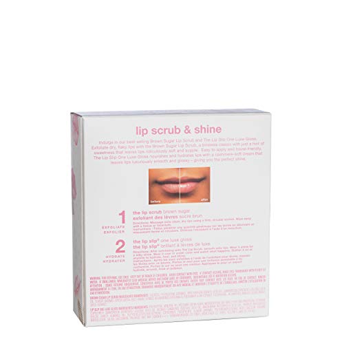 Sara Happ Lip Scrub & Shine Kit - Exfoliating Lip Treatment Set