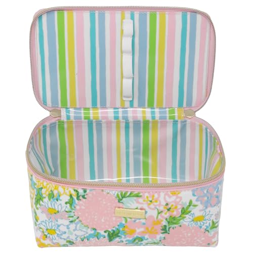 Lilly Garden Home Lilly Pulitzer Cosmetic Bag - Spacious Travel Makeup Organizer
