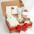 Sympathy Gift Baskets for Loss of Loved One ? Bereavement Gift Basket with Bath Salts, Hot Water Bottle, Hand Cream, Sage Candle & Greeting Card ? Sympathy Care Package, Condolences Gift for Women