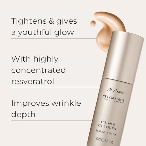 Face Serum with Resveratrol & Hyaluronic Acid - Youth & Hydration - Variation of Resprem1.01 Fl Oz