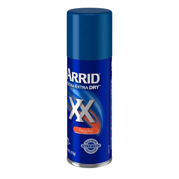 Arrid XX Anti-Perspirant Deodorant Spray Regular 4 oz Pack of 5