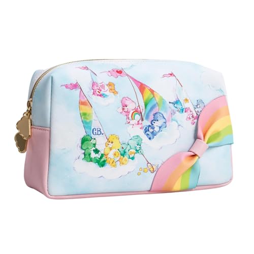 Impressions Vanity Care Bears Rainbow Makeup Organizer Pouch for Travel & Purse
