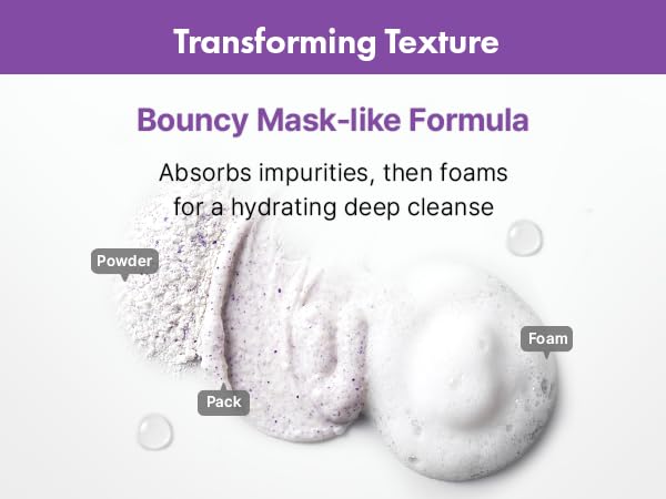 Gentle Enzymatic & Charcoal Powder Facial Cleanser for Sensitive Skin