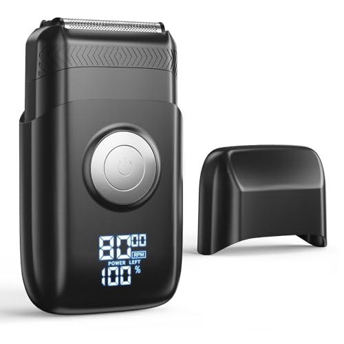 LUCESPERA Electric Foil Shaver for Men - Sensitive Skin, 240 Min USB-C Rechargeable