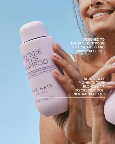 Blonde Plus Purple Toner Shampoo for Gray Hair - 11.8 Fl Oz