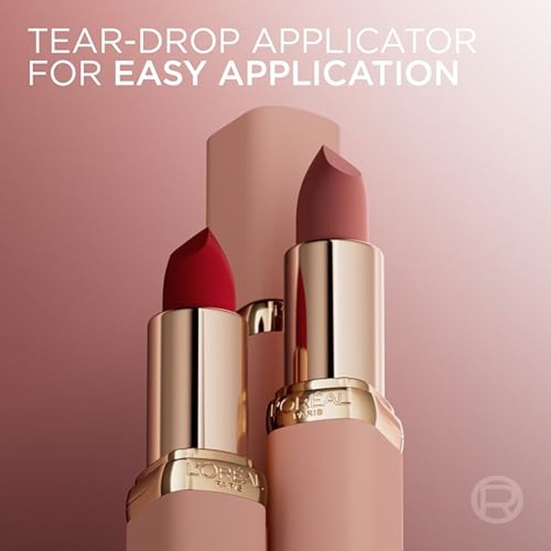L'Oreal Paris Colour Riche Blurred Matte Lipstick for Moisturized Lips, Lip Makeup with Argan Oil and Vitamin E, Rose Passion