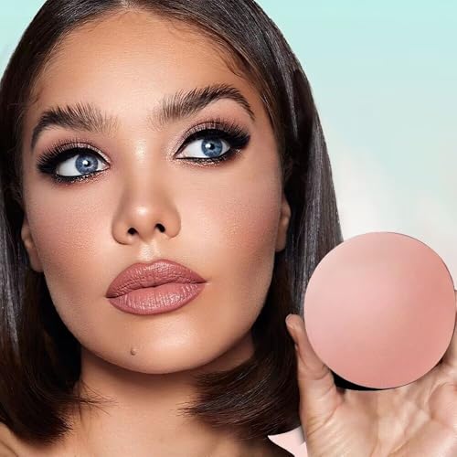 Eyelash Storage Box-2 Pack Eyelash Holder Case with Mirror 3Layers Circle Eyelash Box with Lash Holder Empty Makeup Case Travel for Women and Girls£¨Rose Gold)£©