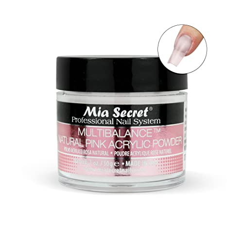 Mia Secret Multibalance Natural Pink Acrylic Nail Powder 1oz