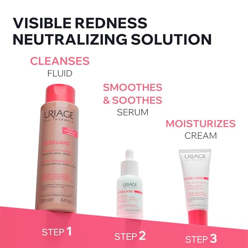 Uriage Roseliane Sensitive Skin Calming Serum for Redness & Fine Lines