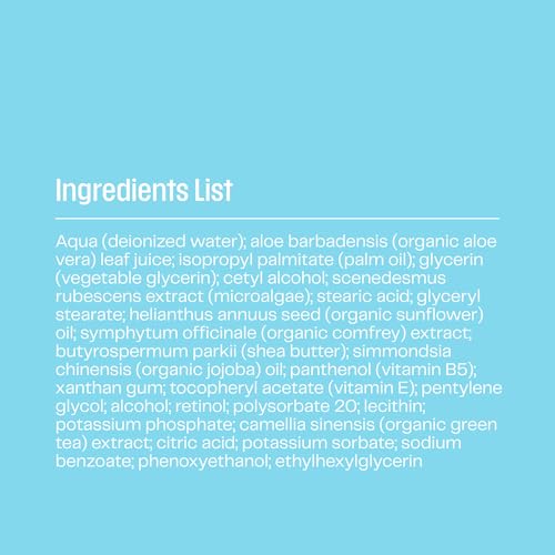 SurFACE Face Moisturizer with Microalgae, Retinol, Squalane ? Hydrating Blue Light Defense Cream ? Screen Sheen ? 1.7 oz
