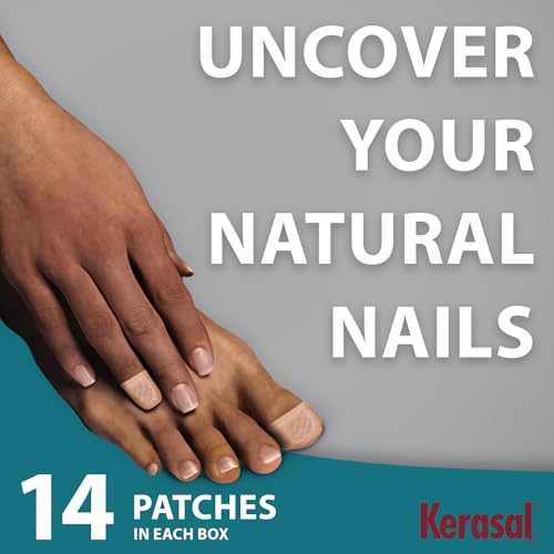 Kerasal Multi-Purpose Nail Repair Patches - Pack of 2, 14 Count, 8-Hour Treatment for Damaged Nails