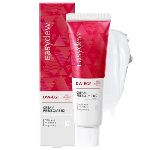 Easydew DW-EGF Pressome Cream(50ml).Anti-Aging Moisturizer with DW-EGF, Hyaluronic acid, Collagen, Elastin, ceramide, K beauty, Korea skincare