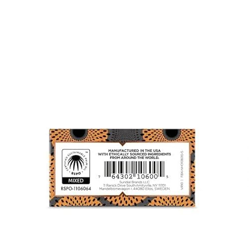 Nubian Heritage African Black Bar Soap with Oats and Aloe Vera,5 Ounce