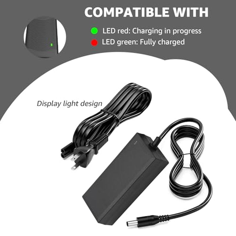 42V 2A for Hiboy S2 Pro Charger Compatible with Hiboy S2 Pro, S2 Lite, S2, KS4, KS4 Pro, NEX, NEX3, NEX5 Replacement Charger Power Supply