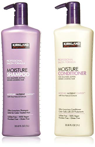 Kirkland Moisture Shampoo & Conditioner Set 67.6 Fl Oz - Color-Treated Hair