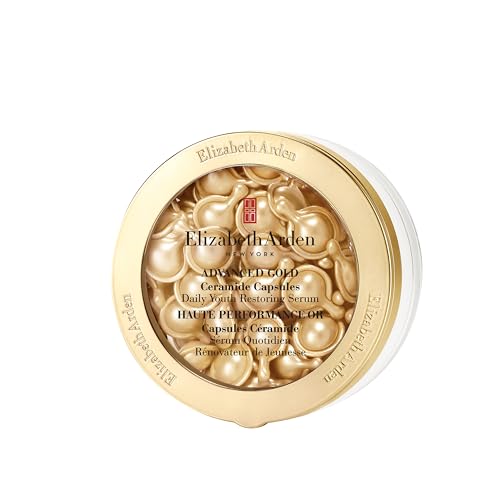 Elizabeth Arden Advanced Gold Ceramide Capsules 60 Count Anti-Aging Face Serum