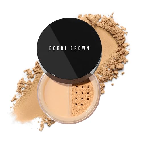 Bobbi Brown Sheer Finish Loose Powder | Long-Lasting, Oil-Absorbing, Mattifying Powder for Seamless Finish | Vitamin E, 0.35 Ounce