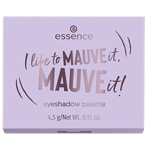 Essence I Like to MAUVE It! Eyeshadow Palette - Vibrant Mauve Tones, Cruelty-Free Makeup