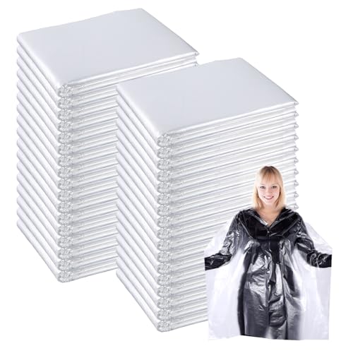 Disposable Hair Cutting Capes 200pcs Salon Hair Dyeing Aprons 47.2x35.4 Inch