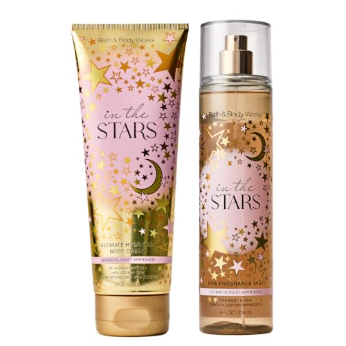 Bath & Body Works Body Spray & Body Cream Set In the Stars - 2 Pack