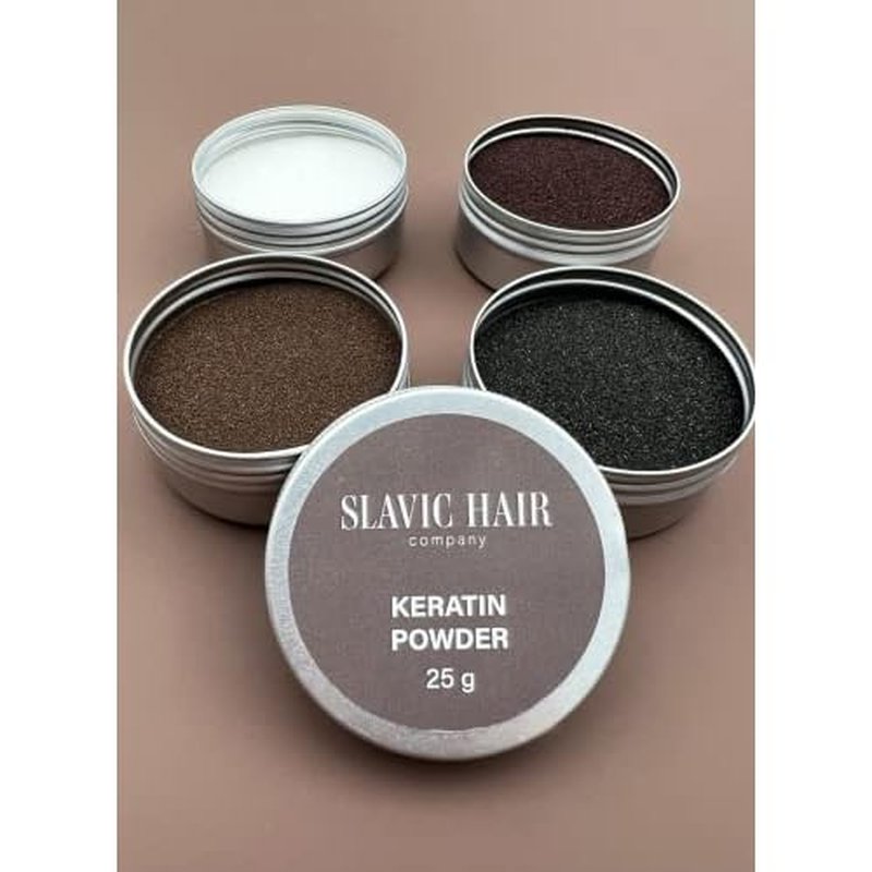 0.9 OZ Italian Keratin Glue for Hair Extensions Hot Fusion Flat/Nail/U/I Tip Powder (Dark Brown)