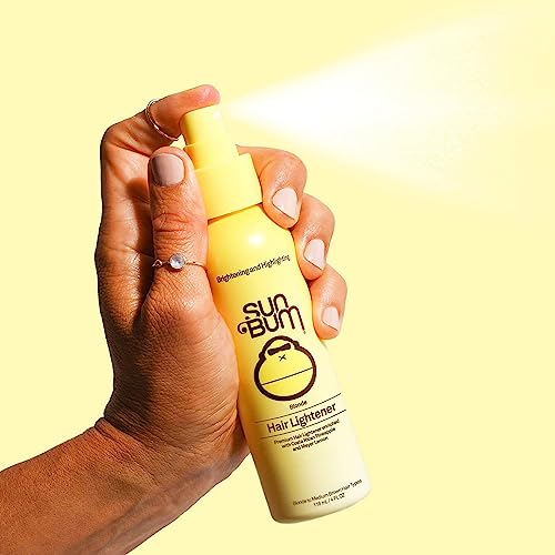 Sun Bum Blonde Formula Hair Lightener Spray, Sunscreen Face Lotion SPF 50, Vitamin E, Vegan, Reef Safe, Moisturizing, 4 oz, 3 oz