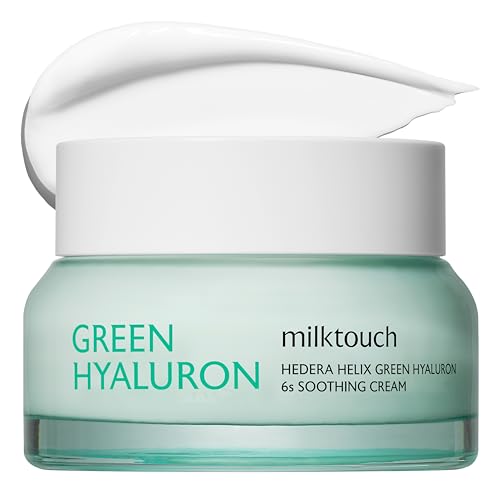 Hydrating Gel Moisturizer for Sensitive Skin - 6-Second Soothing Cream with Hyaluronic Acid & Centella
