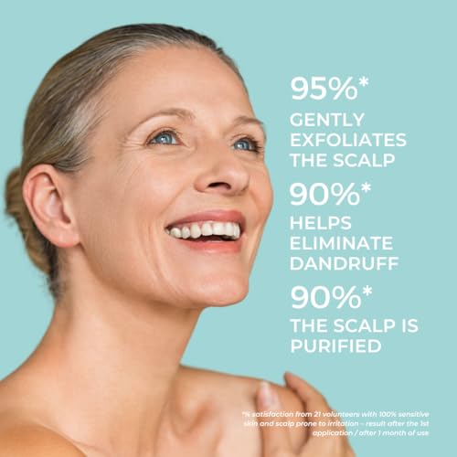 Purifying Scalp Scrub with Sea Salt & Eucalyptus - Deep Cleanse for Oily Scalp - 7.05 oz