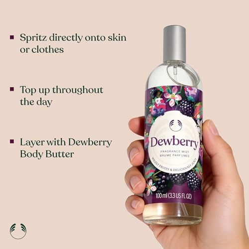 The Body Shop Dewberry 4-Piece Gift Set – Bath & Body Collection