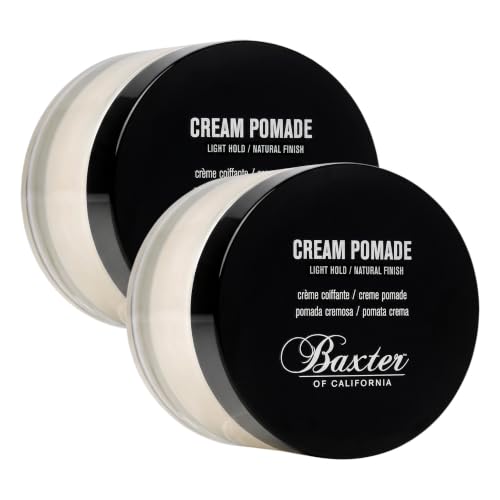 Baxter of California Light Hold Hair Pomade Cream 2 Oz Pack of 2 for Men